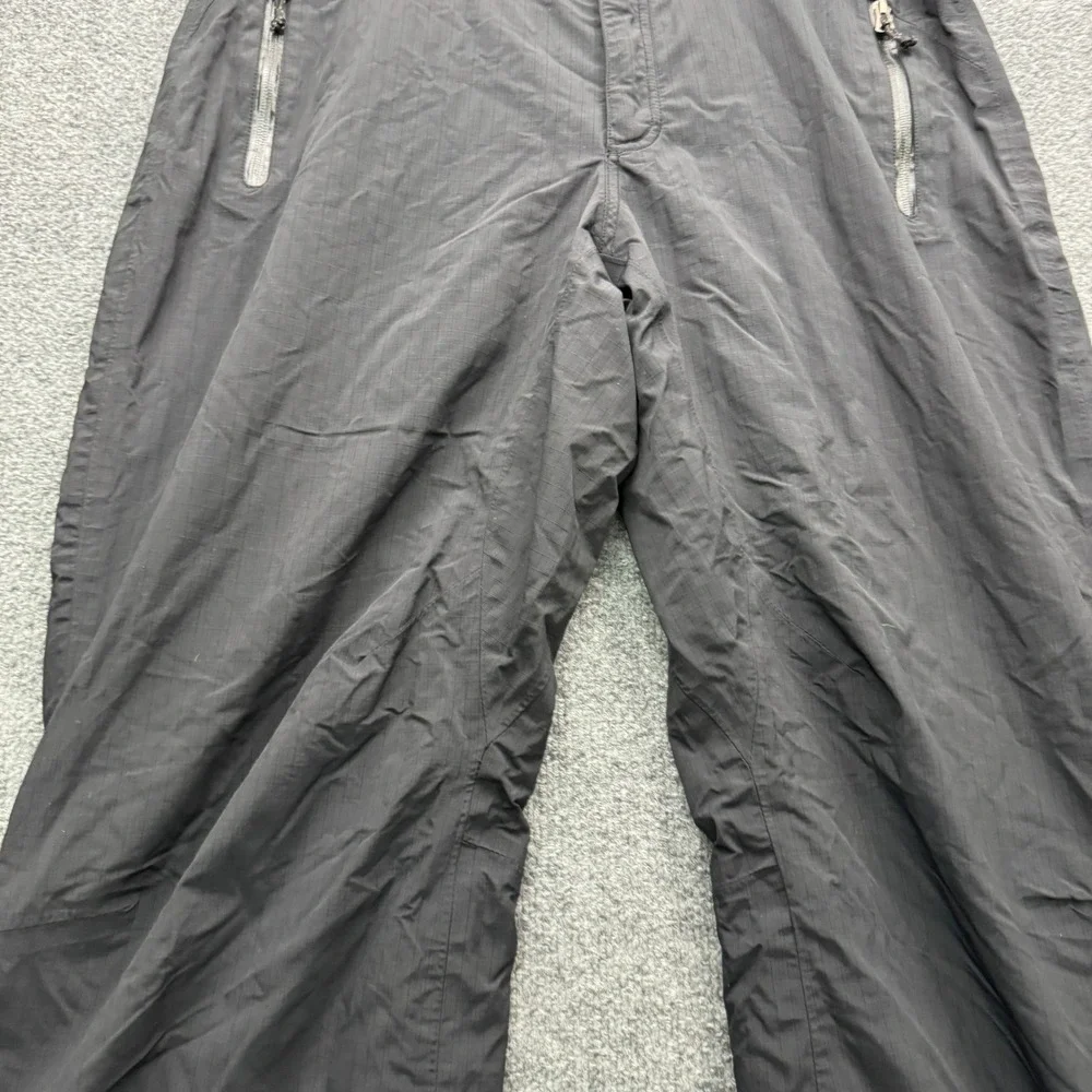 Columbia Omni-Tech Snow Pants Mens Large Regular Black Waterproof Arcade Belt